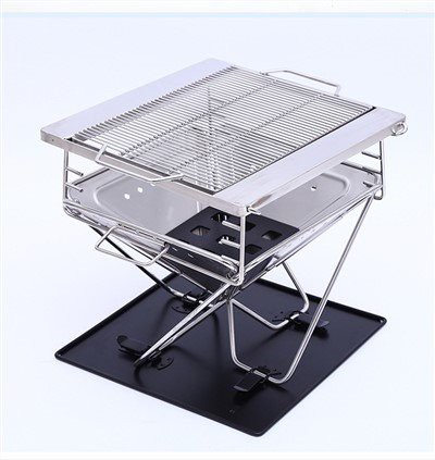 Sammenklappelig campinggrill